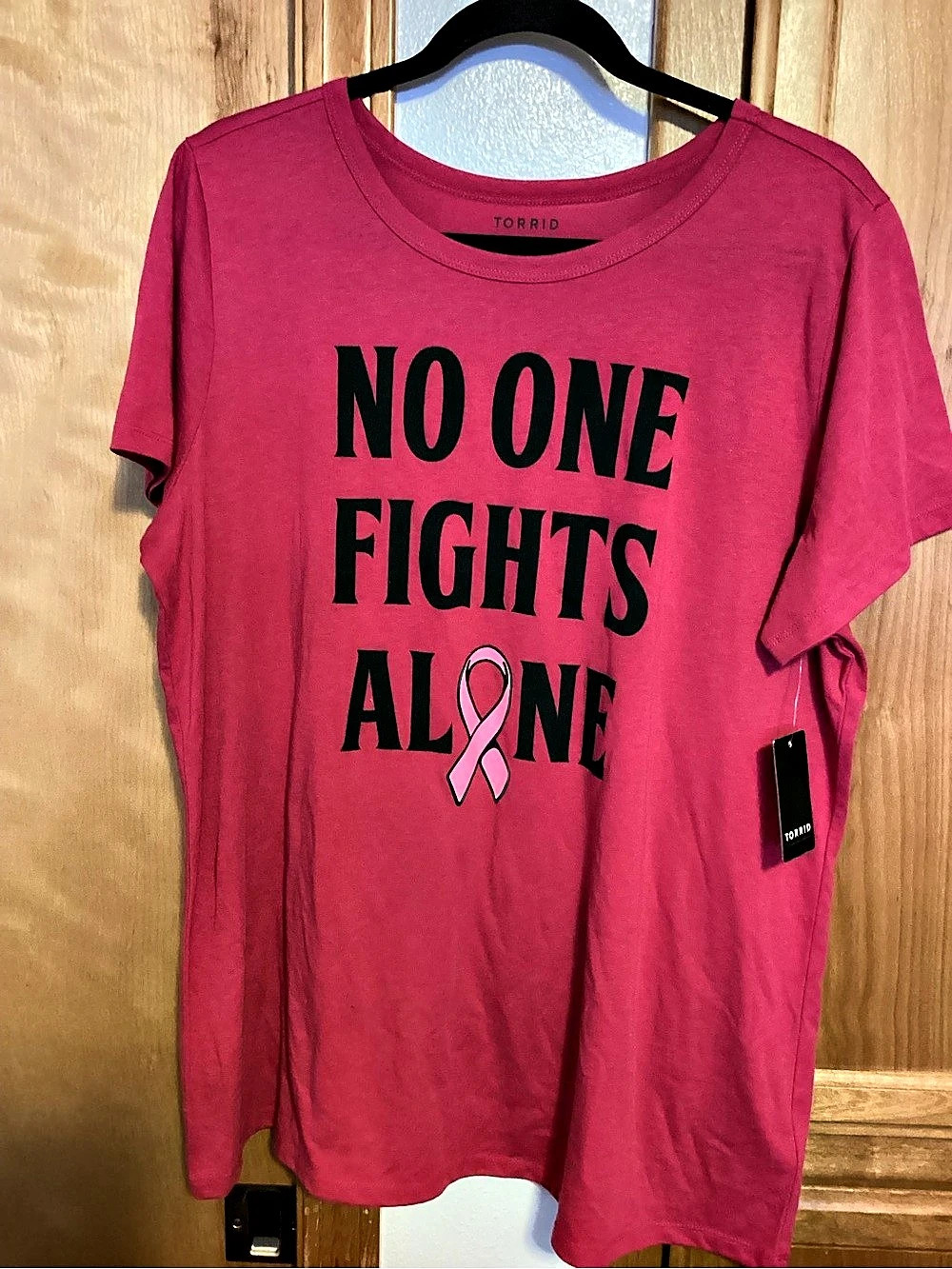 Torrid No One Fights Alone BCA Classic Graphic Short Sleeve, NWT, Torrid 1